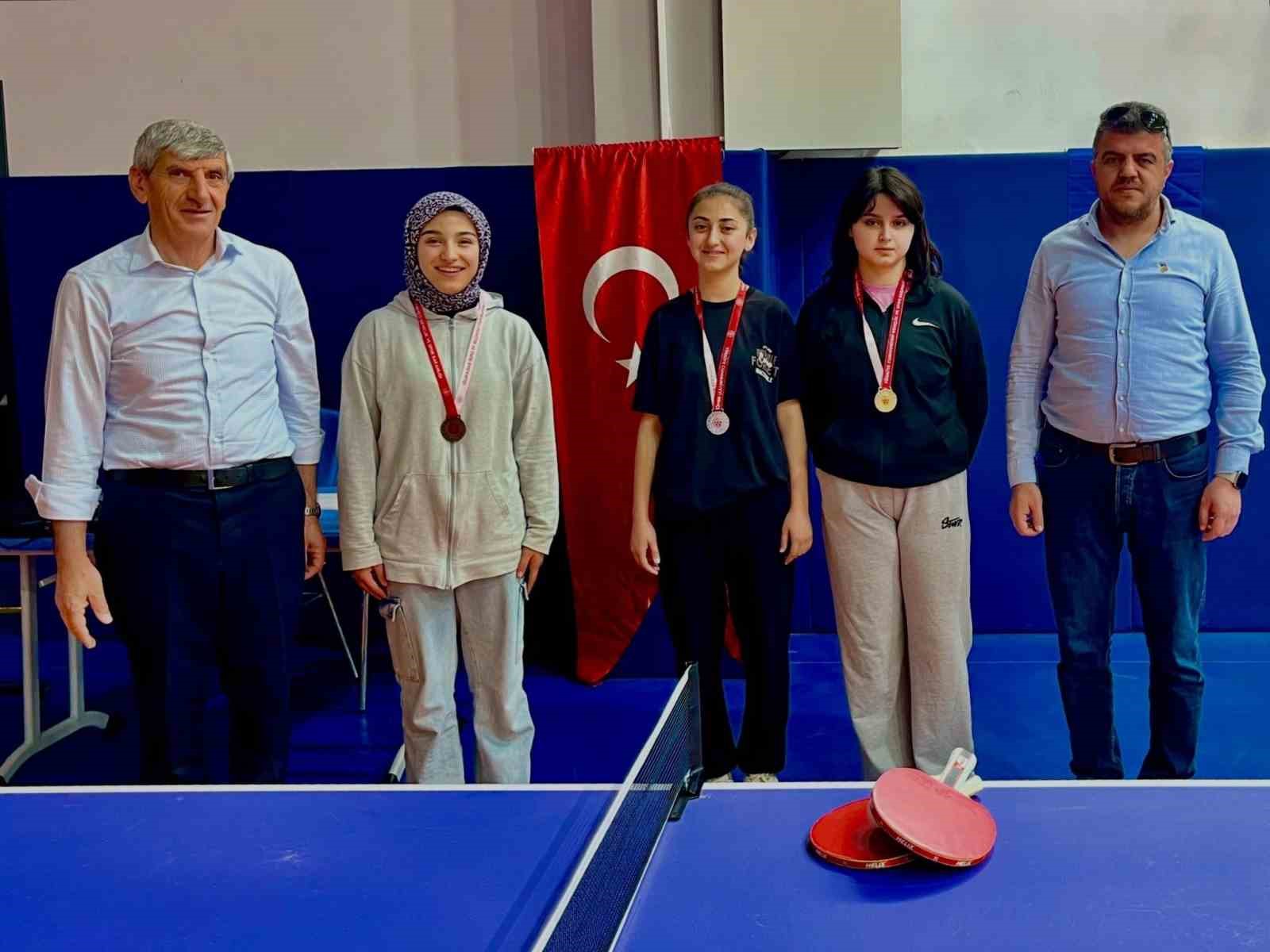 Bilecik’te Liseler Arası Masa Tenisi Müsabakaları tamamlandı
