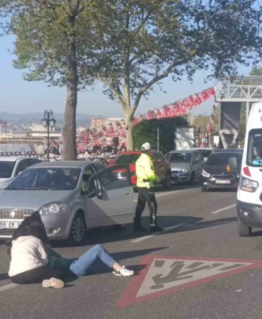 Tekirdağ’da sahil yolundaki kazada motosiklet sürücüsü yaralandı