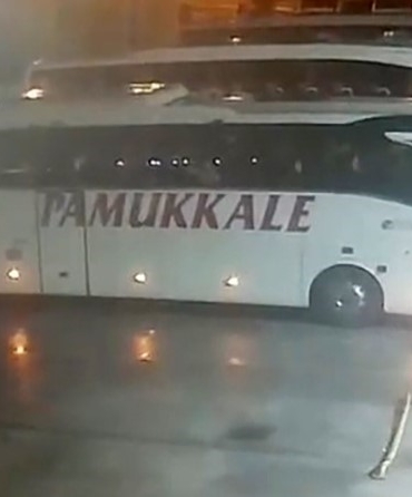 3 kişinin öldüğü kazada otobüsün Tekirdağ’da otogardan çıkış anına ait görüntüler ortaya çıktı