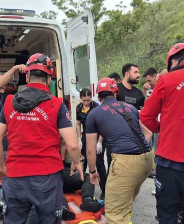 Balıkesir’de tır kazası: 1 yaralı