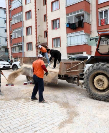 Bilecik’te altyapı sonrası çalışmalar hız kazandı