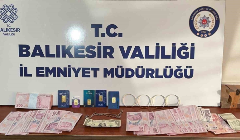 Bandırma’da sahte altın dolandırıcılarına geçit yok: 3 gözaltı