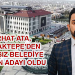 SERHAT ATA, SANCAKTEPE'DEN BAĞIMSIZ BELEDİYE BAŞKAN ADAYI OLDU