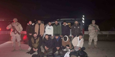 11 düzensiz göçmen ve 1 organizatör yakalandı