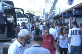 15 Temmuz Demokrasi Otogarı’nda bayram dönüşü yoğunluğu