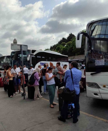 15 Temmuz Demokrasi Otogarı’nda bayram yoğunluğu
