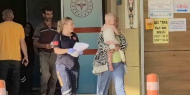 1,5 yaşındaki bebeğin üzerine kaynar su döküldü