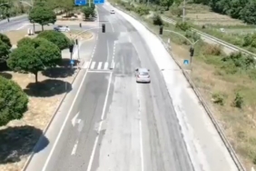 22 araç sürücüsü drone denetimlerinden kaçamadı: 33 bin 132 TL ceza