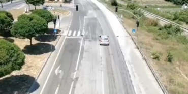 22 araç sürücüsü drone denetimlerinden kaçamadı: 33 bin 132 TL ceza