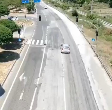 22 araç sürücüsü drone denetimlerinden kaçamadı: 33 bin 132 TL ceza