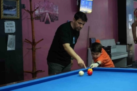 8 yaşındaki bilardocunun hedefi dünya şampiyonu olmak