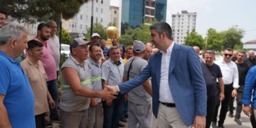 Başkan Gökhan Yüksel, Belediye Personeliyle Bayramlaştı (1)