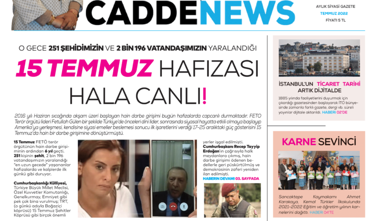CADDE NEWS GAZETESİ 17. BASKI-1