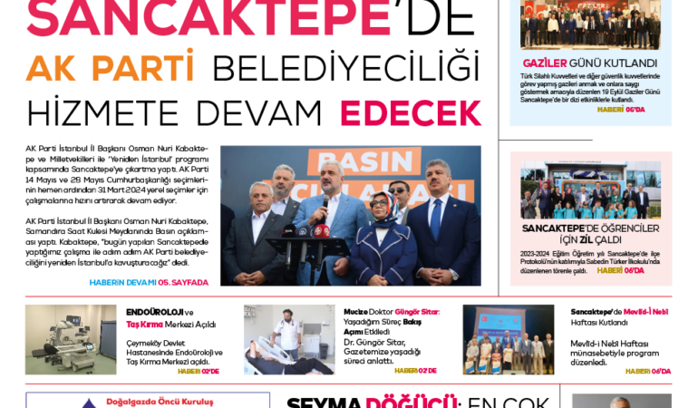 SANCAKTEPE NEWS 27. SAYI