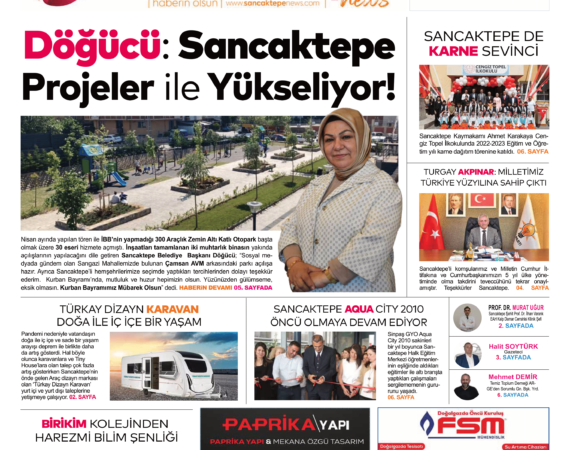 SANCAKTEPE NEWS GAZETESİ 26. SAYISI-1