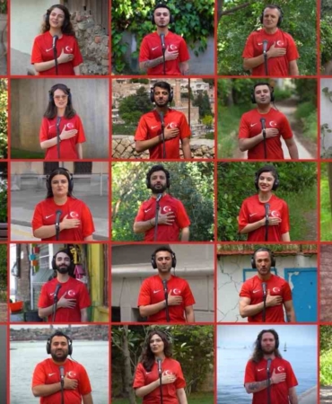 A Milli Futbol Takımı’na Ülker’den “Memleket İçin Söyle” sürprizi