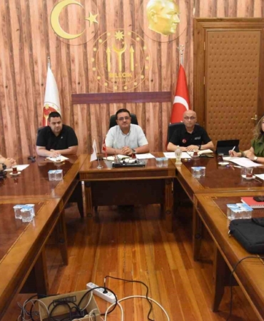 Afetlere karşı riskleri azaltma toplantısı yapıldı