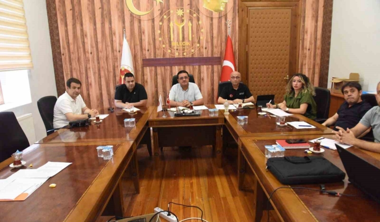 Afetlere karşı riskleri azaltma toplantısı yapıldı