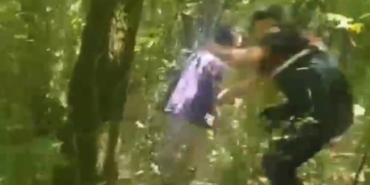 Ağaçların arasında saklanan düzensiz göçmenleri jandarma enseledi