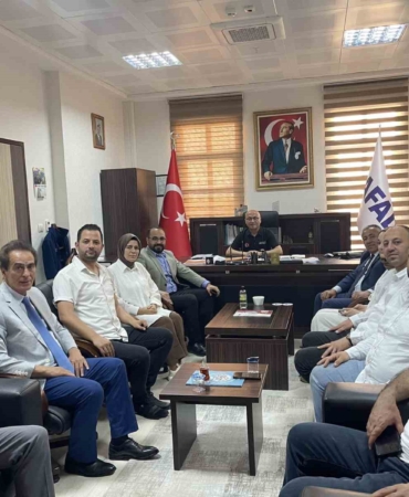 AK Parti heyetinden AFAD il müdürüne ziyaret