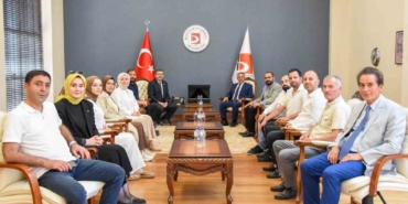 AK Parti heyetinden Rektör Kaplancıklı’ya hayırlı olsun ziyareti