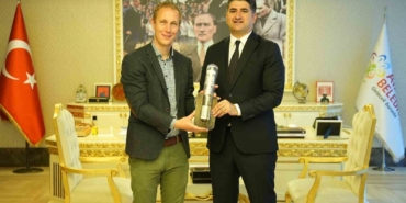 Alman Başkandan Ataşehir’e tebrik ziyareti