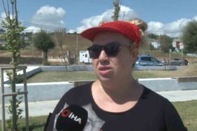 Arnavutköy Belediyesi ekipleri Karaburun Sahili’nde vatandaşları akıntıya karşı uyarıyor