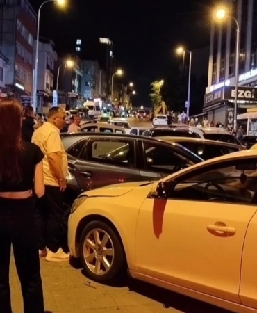 Ataşehir’de alkollü sürücüye meydan dayağı