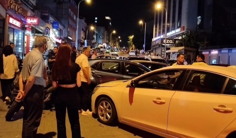 Ataşehir’de alkollü sürücüye meydan dayağı