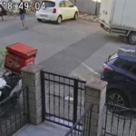 Ataşehir’de birbirine giren köpekleri motosiklet kaskı ile vurarak ayırdı