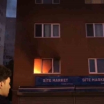 Ataşehir’de yangın paniği