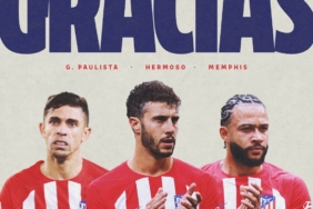 Atletico Madrid, Hermoso, Depay ve Paulista’ya veda etti