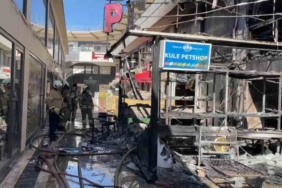 Avcılar’da bir petshopta çıkan yangında faciadan dönüldü