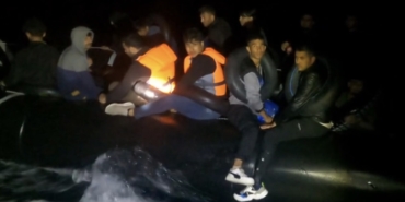 Ayvacık açıklarında 31 kaçak göçmen yakalandı