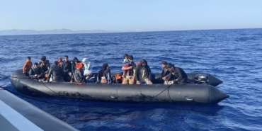 Ayvacık açıklarında 41 kaçak göçmen kurtarıldı