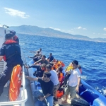 Ayvacık açıklarında 42 kaçak göçmen kurtarıldı