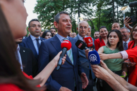 CHP GENEL BAŞKANI ÖZGÜR ÖZEL, 10 EKİM BARIŞ DERNEĞİ YEME