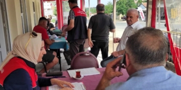 Babaeski çiftçisi yangınlar konusunda bilgilendirildi