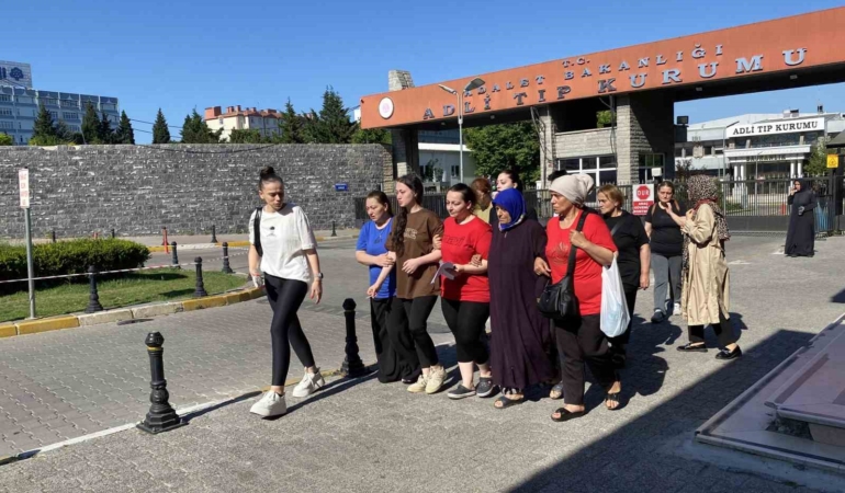 Balıkçılar tarafından cansız bedeni bulunan kızın cenazesi Adli Tıp Kurumu’ndan alındı