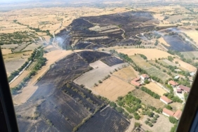 Balıkesir Bigadiç’te çıkan yangın kontrol altına alındı