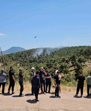 Balıkesir’de orman yangını kontrol altına alındı