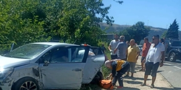 Balıkesir’de trafik kazası: 2 yaralı
