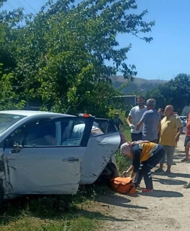 Balıkesir’de trafik kazası: 2 yaralı