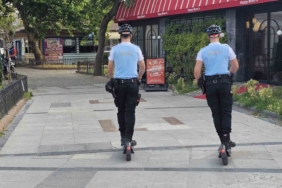 Bandırma sahilleri scooterlı timlerle güvende