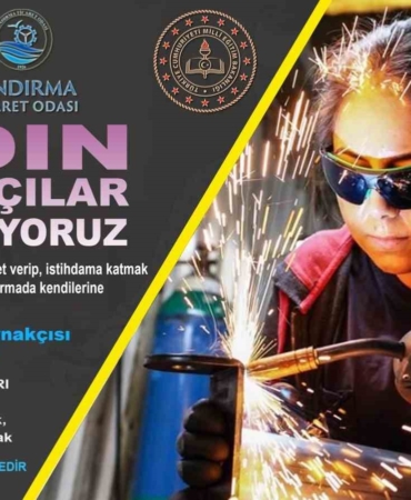 Bandırma’da kadın kaynakçılar yetiştirilecek