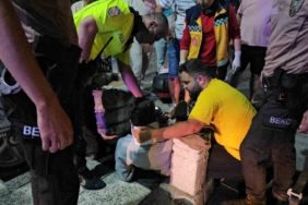 Bandırma’da motosiklet kazası kamerada