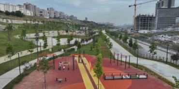 Başakşehir’de Çam ve Sakura Millet Bahçesi’ne yoğun ilgi