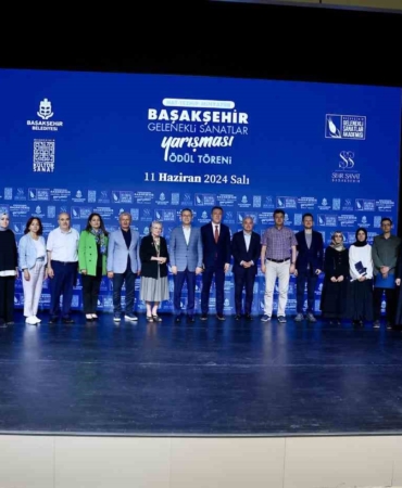 Başakşehir’de Gelenekli Sanatlar Yarışması’nın kazananları ödüllerini aldı