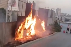 Başakşehir’de Mall of İstanbul AVM’nin otoparkında korkutan yangın