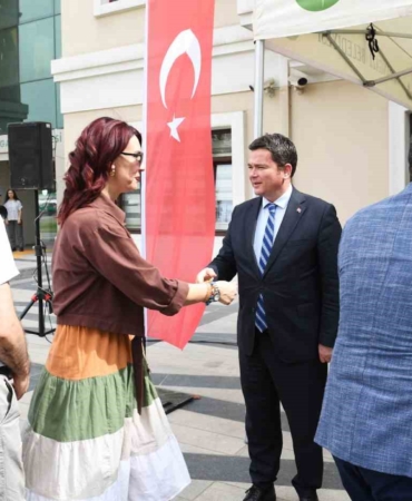 Başkan Aydın personel ile bayramlaştı